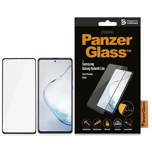 Hurtownia PanzerGlass - 5711724072116 - PZG236 - Szkło hartowane PanzerGlass E2E Super+ Samsung Galaxy Note 10 Lite Case Friendly czarny/black - B2B homescreen