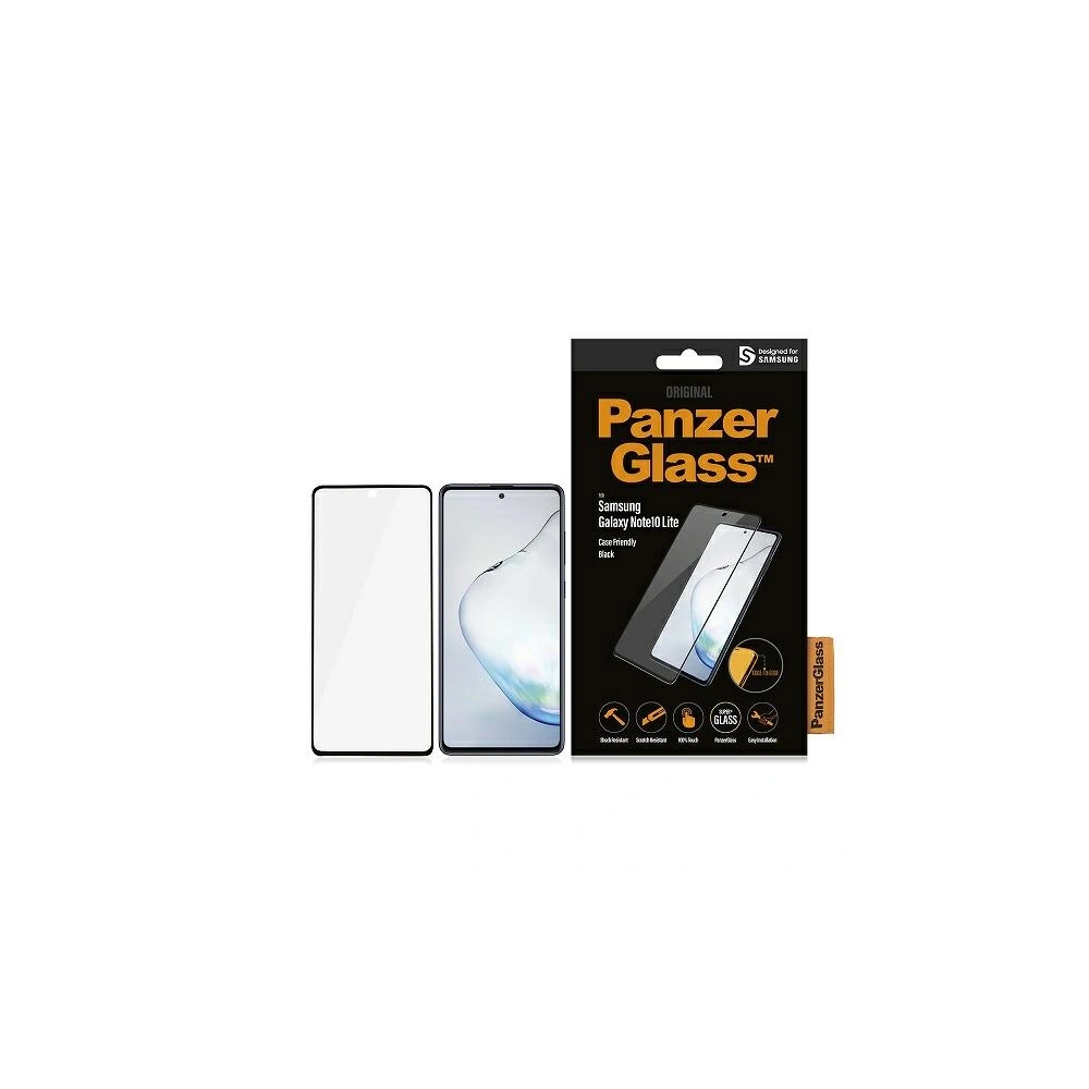 Hurtownia GSM - Tvrzené sklo PanzerGlass E2E Super+ Samsung Galaxy Note 10 Lite Case Friendly černý/black - PZG236 - {ean13} - Hurt