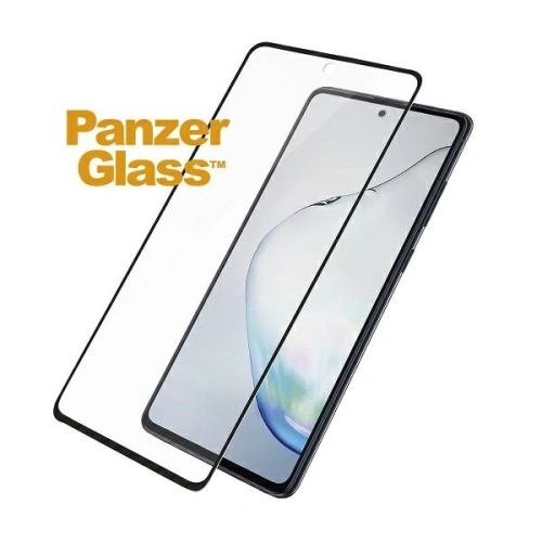 Szkło hartowane PanzerGlass E2E Super+ Samsung Galaxy Note 10 Lite Case Friendly czarny/black
