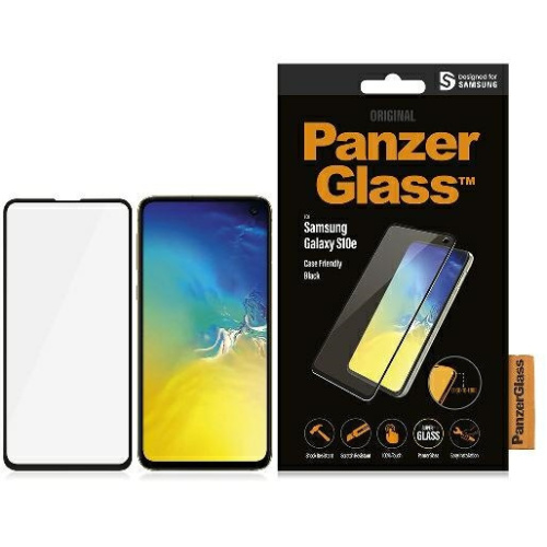 Hurtownia PanzerGlass - 5711724071775 - PZG238 - Szkło hartowane PanzerGlass E2E Super+ Samsung Galaxy S10e Case Friendly czarny/black - B2B homescreen