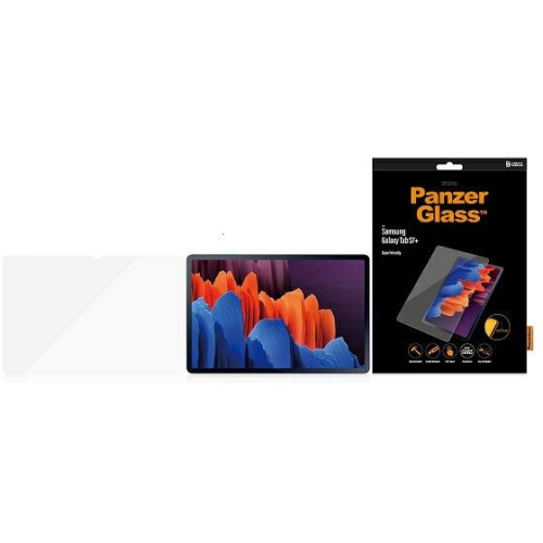 Hurtownia PanzerGlass - 5711724072420 - PZG243 - Szkło hartowane PanzerGlass E2E Super+ Samsung Galaxy Tab S7+ Plus/S8+ Plus Case Friendly - B2B homescreen