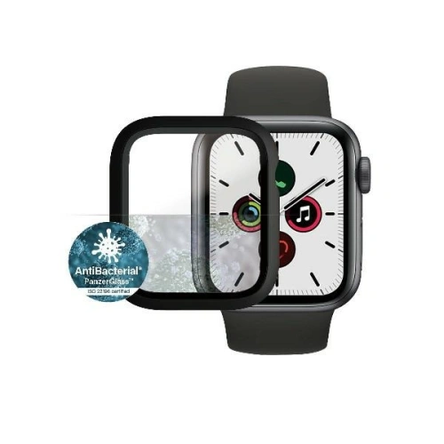 Szkło hartowane PanzerGlass Full Body Apple Watch SE/6/5/4 40mm czarny/black AB