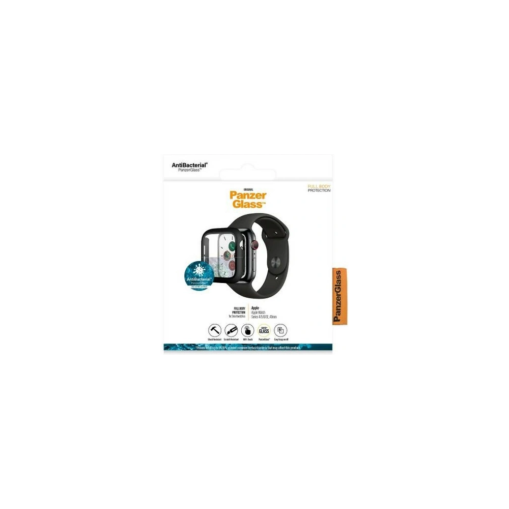 Hurtownia GSM - Tvrdé sklo PanzerGlass Full Body Apple Watch SE/6/5/4 40mm černé/black AB - PZG245 - {ean13} - Hurt