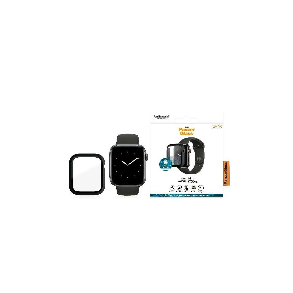 Hurtownia GSM - Sticlă securizată PanzerGlass Full Body Apple Watch SE/6/5/4 44mm negru/black AB - PZG247 - {ean13} - Hurt