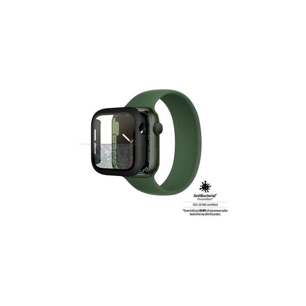 Hurtownia GSM - Szkło hartowane PanzerGlass Full Body Apple Watch 7 41mm czarny/black AB 3663 - PZG249 - {ean13} - Hurt
