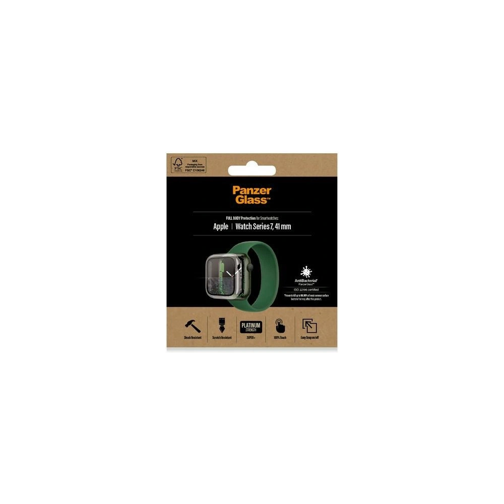 Hurtownia GSM - Gehärtetes Glas PanzerGlass Full Body Apple Watch 7 41mm transparent AB 3658 - PZG250 - {ean13} - Hurt