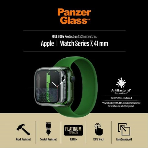 Szkło hartowane PanzerGlass Full Body Apple Watch 7 41mm transparent AB 3658