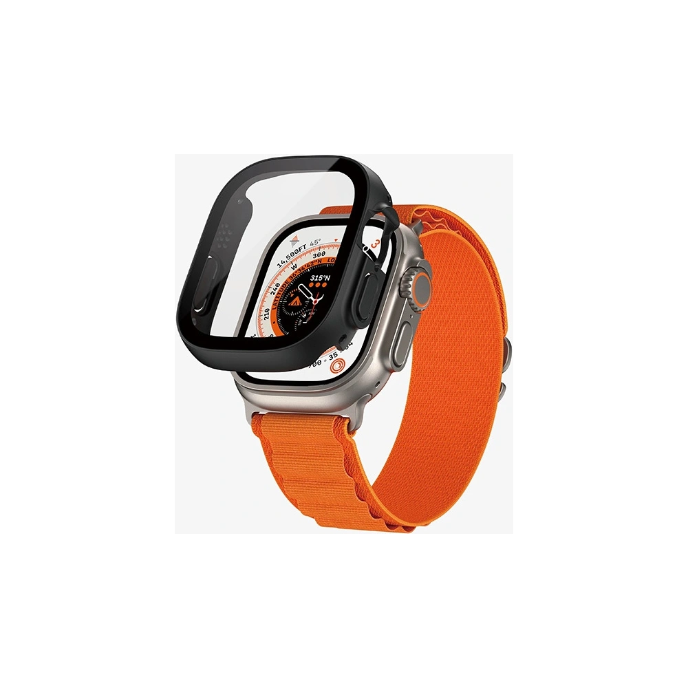 Hurtownia GSM - Szkło hartowane PanzerGlass Full Body Apple Watch Ultra 49mm czarny/black 3678 - PZG253 - {ean13} - Hurt