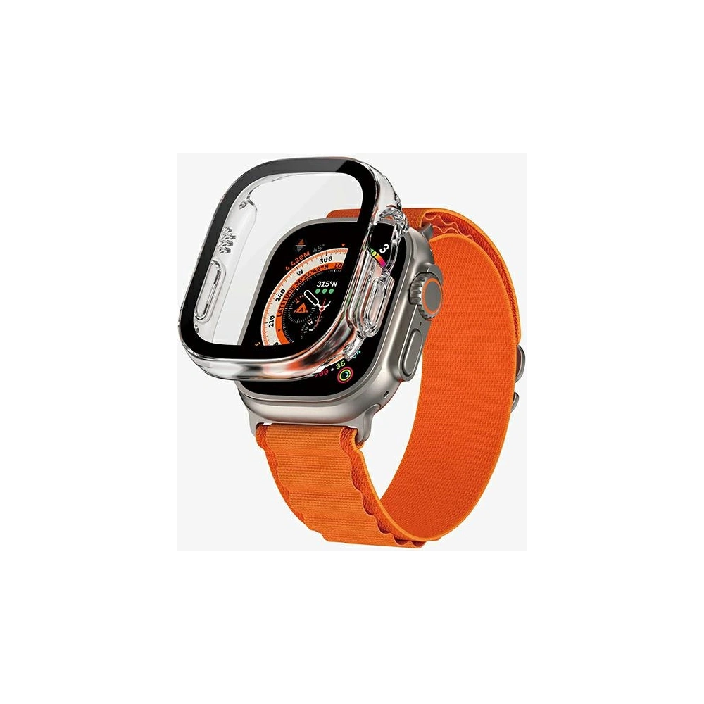 Hurtownia GSM - Szkło hartowane PanzerGlass Full Body Apple Watch Ultra 49mm przezroczysty/transparent 3677 - PZG254 - {ean13} - Hurt