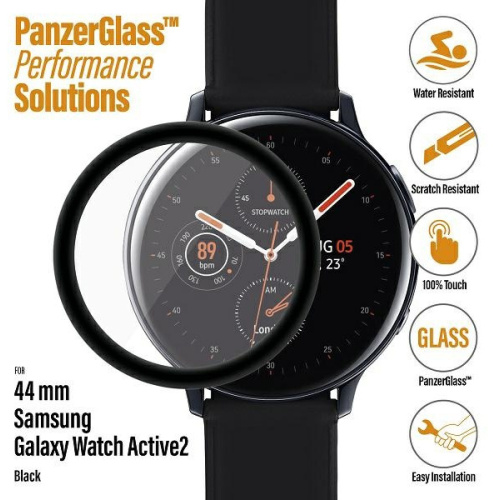 PanzerGlass Distributor - 5711724072079 - PZG263 - PanzerGlass Samsung Galaxy Watch Active 2 44mm black - B2B homescreen