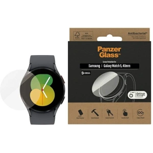 Hurtownia GSM - Tvrzené sklo PanzerGlass Samsung Galaxy Watch Classic 5 40mm Ochrana obrazovky Antibakteriální 3674 - PZG266 - {ean13} - Hurt