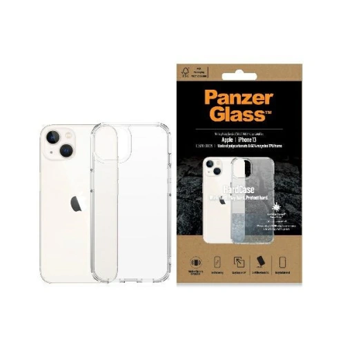 Etui PanzerGlass HardCase Apple iPhone 13 Antibacterial Military grade clear 0316