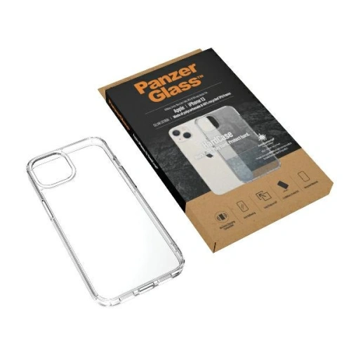 Etui PanzerGlass HardCase Apple iPhone 13 Antibacterial Military grade clear 0316