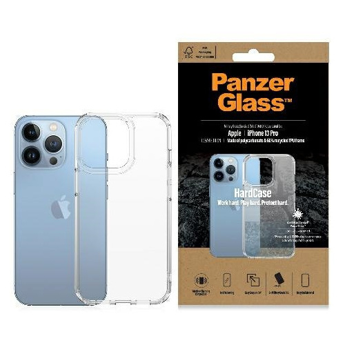 PanzerGlass Distributor - 5711724003233 - PZG274 - PanzerGlass HardCase Apple iPhone 13 Pro Antibacterial Military grade clear 0323 - B2B homescreen