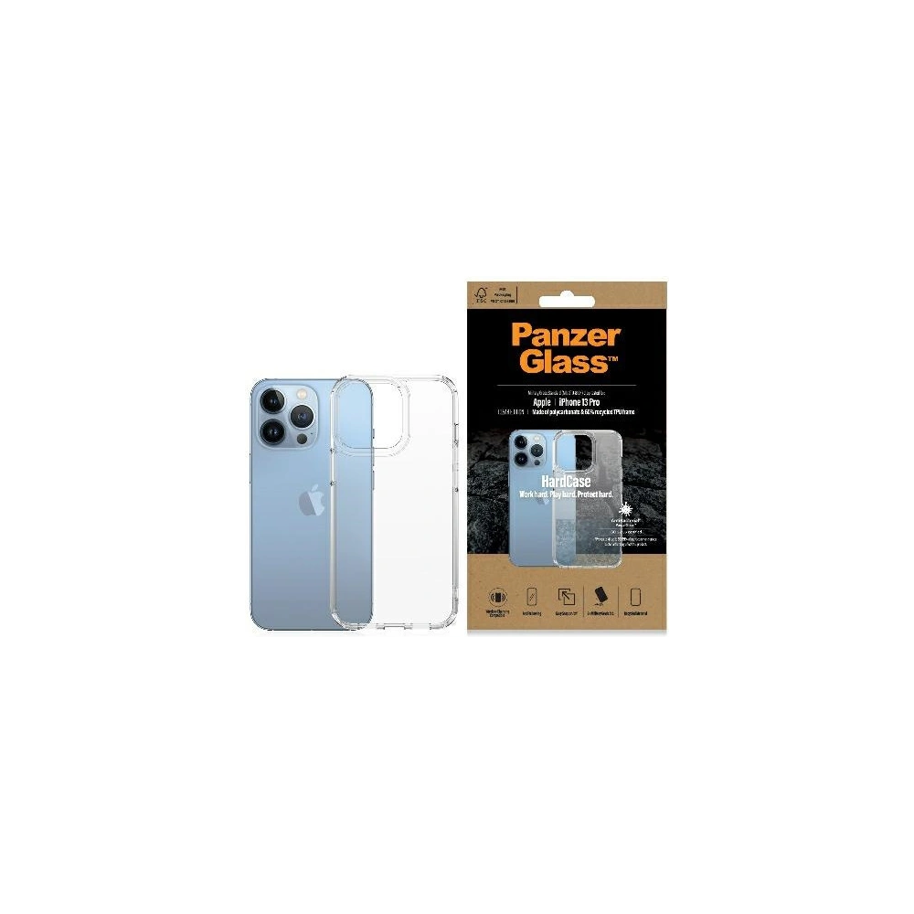 Hurtownia GSM - Etui PanzerGlass HardCase Apple iPhone 13 Pro Antibakteriális katonai minőségű átlátszó 0323 - PZG274 - {ean13} - Hurt