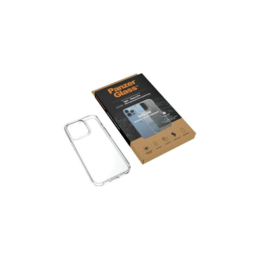 Hurtownia GSM - Etui PanzerGlass HardCase Apple iPhone 13 Pro Antibacterian de calitate militară transparent 0323 - PZG274 - {ean13} - Hurt