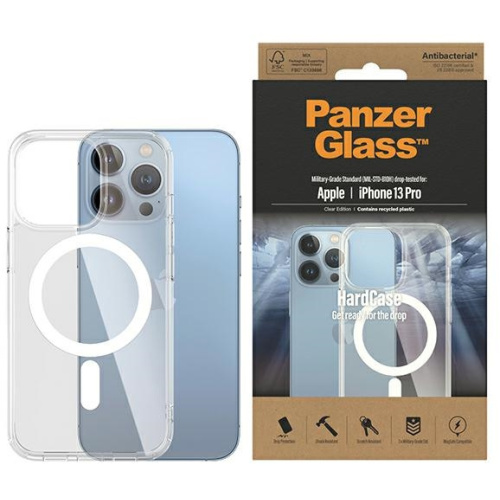 PanzerGlass Distributor - 5711724004308 - PZG275 - PanzerGlass HardCase Apple iPhone 13 Pro MagSafe Antibacterial Military grade transparent 0430 - B2B homescreen
