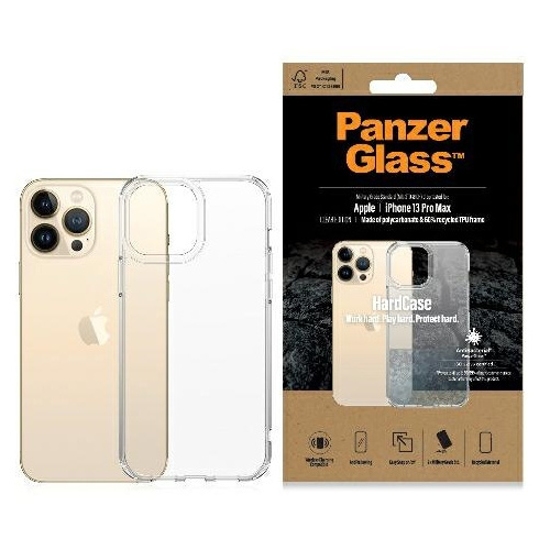 PanzerGlass Distributor - 5711724003172 - PZG276 - PanzerGlass HardCase Apple iPhone 13 Pro Max Antibacterial Military grade clear 0317 - B2B homescreen