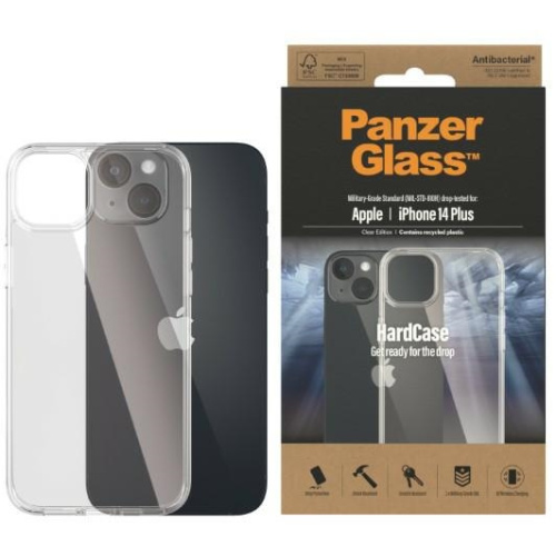 PanzerGlass Distributor - 5711724004032 - PZG278 - PanzerGlass HardCase Apple iPhone 14 Plus / 15 Plus Antibacterial Military grade transparent 0403 - B2B homescreen