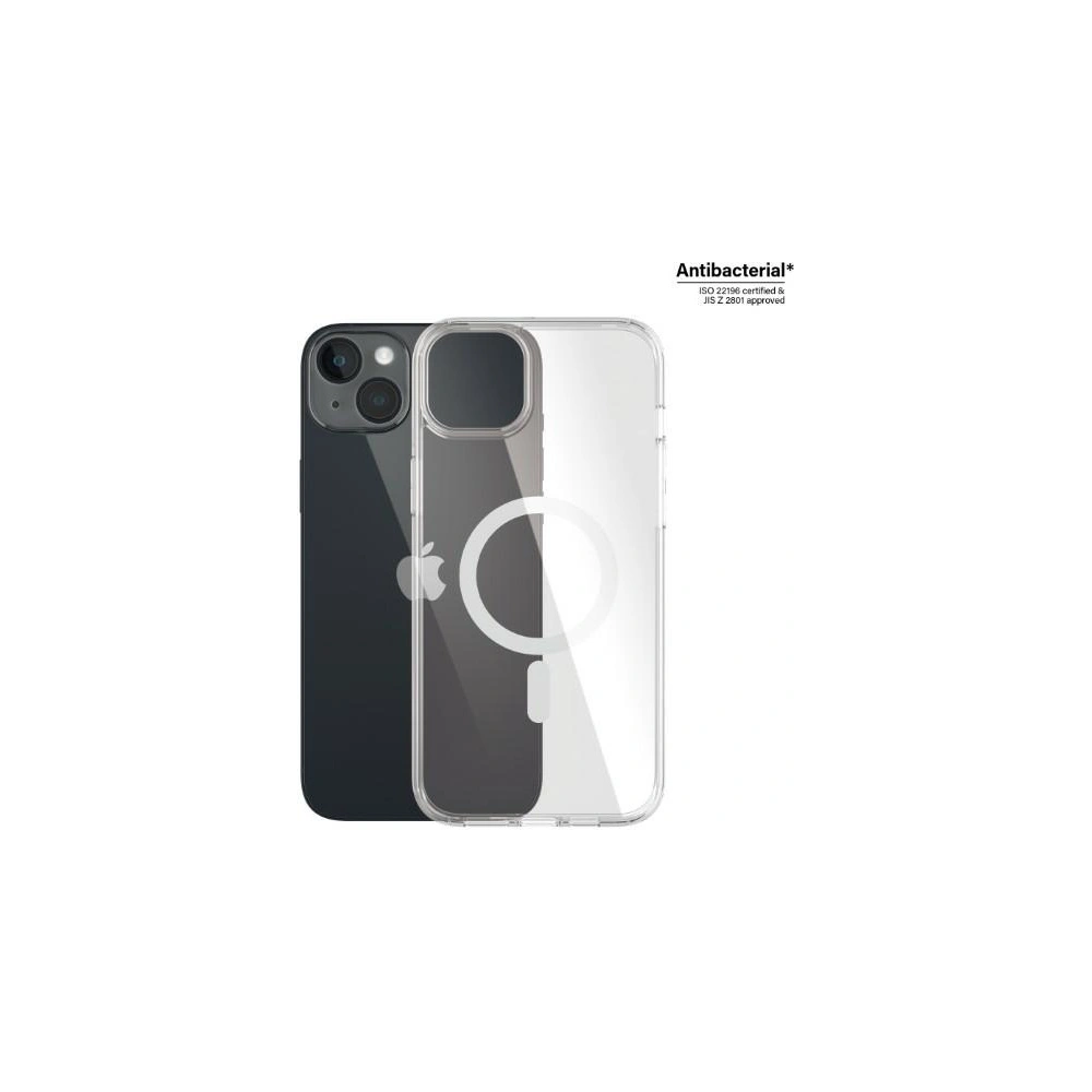 Hurtownia GSM - Etui PanzerGlass HardCase Apple iPhone 14 Plus / 15 Plus MagSafe Antibacterian de grad militar transparent 0411 - PZG279 - {ean13} - Hurt