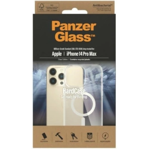 PanzerGlass HardCase Apple iPhone 14 Pro Max MagSafe Antibacterial Military grade transparent 0412