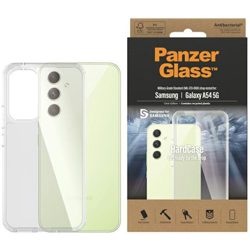 PanzerGlass Distributor - 5711724004452 - PZG288 - PanzerGlass HardCase Samsung Galaxy A54 5G Antibacterial Military grade clear 0445 - B2B homescreen
