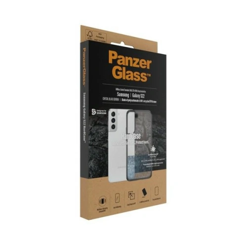 Etui PanzerGlass HardCase Samsung Galaxy S22 Antibacterial Military grade clear