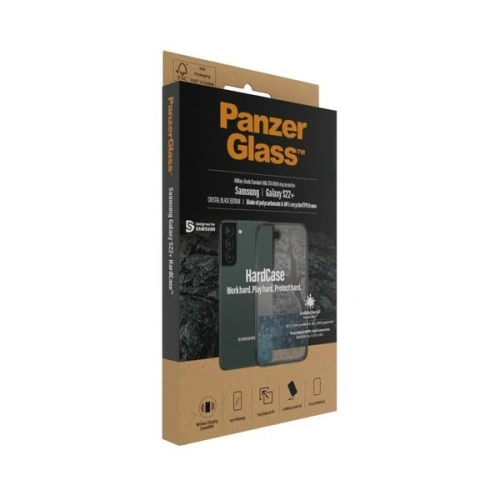 Etui PanzerGlass HardCase Samsung Galaxy S22+ Plus Antibacterial Military grade clear