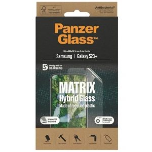Hurtownia GSM - Hibrid de sticlă PanzerGlass Matrix Samsung Galaxy S23+ Plus Protecție pentru Ecran 7319 cu poziționator - PZG295 - {ean13} - Hurt