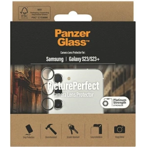 Hurtownia GSM - Sticlă securizată pentru obiectivul aparatului PanzerGlass Picture Perfect Samsung Galaxy S23 / S23+ S916 0439 lentilă de cameră - PZG296 - {ean13} - Hurt