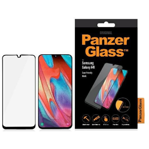 PanzerGlass Distributor - 5711724872174 - PZG299 - PanzerGlass Pro E2E Regular Samsung Galaxy A41 Case Friendly black - B2B homescreen