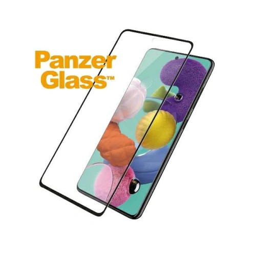 Szkło hartowane PanzerGlass Pro E2E Regular Samsung Galaxy A51 Case Friendly czarny/black