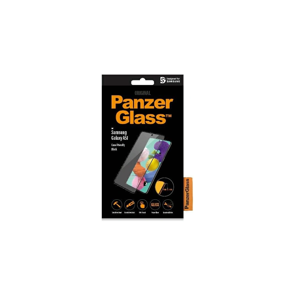 Hurtownia GSM - Edzett üveg PanzerGlass Pro E2E Regular Samsung Galaxy A51 Case Friendly fekete/black - PZG300 - {ean13} - Hurt