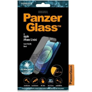 Hurtownia GSM - Hartglas PanzerGlass Pro E2E Super+ Apple iPhone 12 mini Case Friendly Antibakteriell Mikrofraktur schwarz/black - PZG304 - {ean13} - Hurt