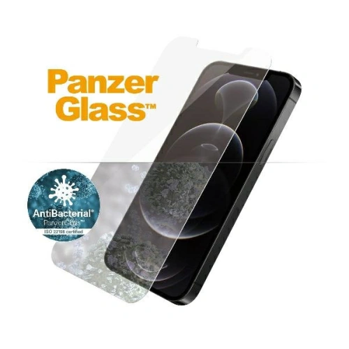 Szkło hartowane PanzerGlass Pro Standard Super+ Apple iPhone 12/12 Pro Antibacterial