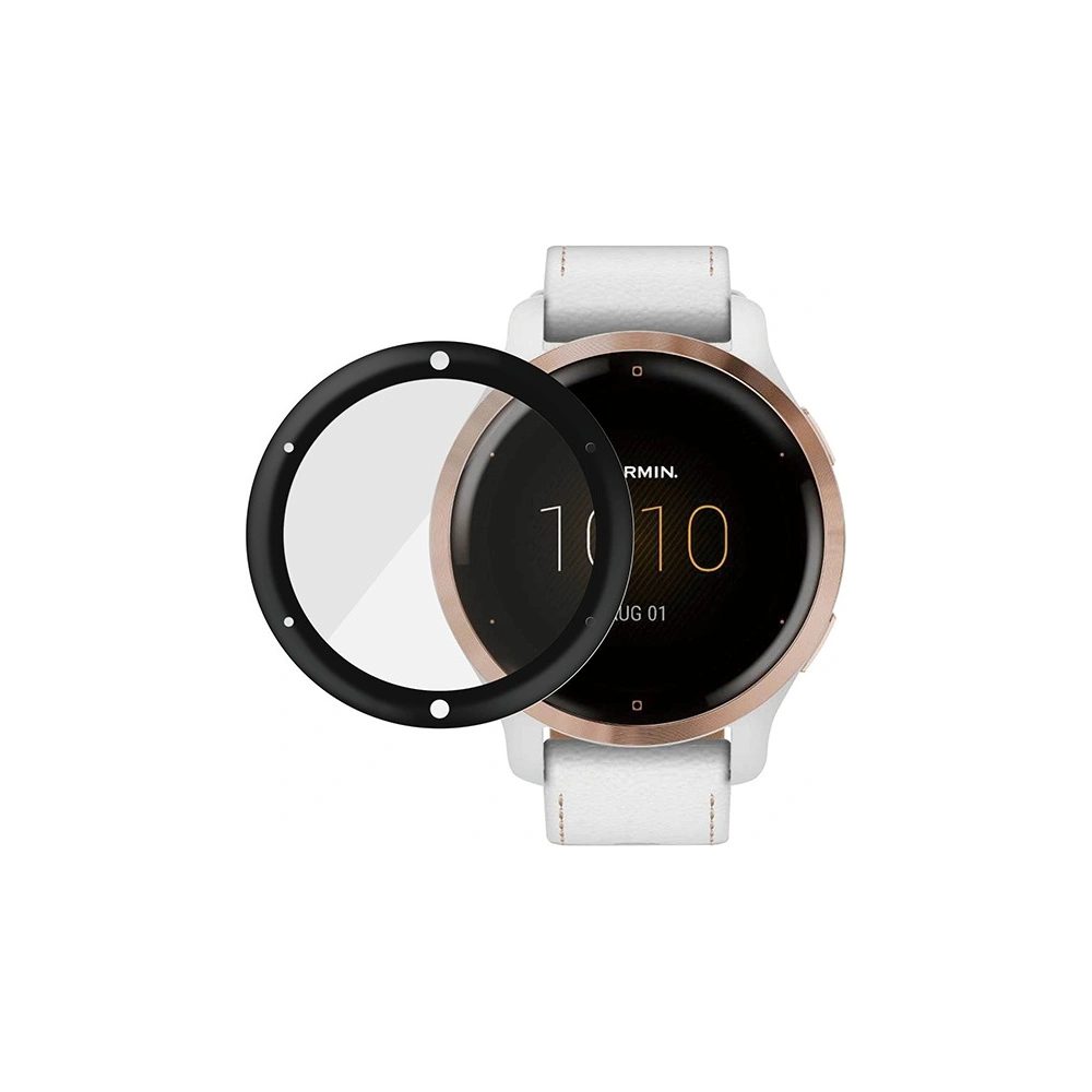 Wholesale PanzerGlass SmartWatch Garmin Venu 2S/Vivoactive 4s black 3653 - PZG314 - {ean13} - Hurt