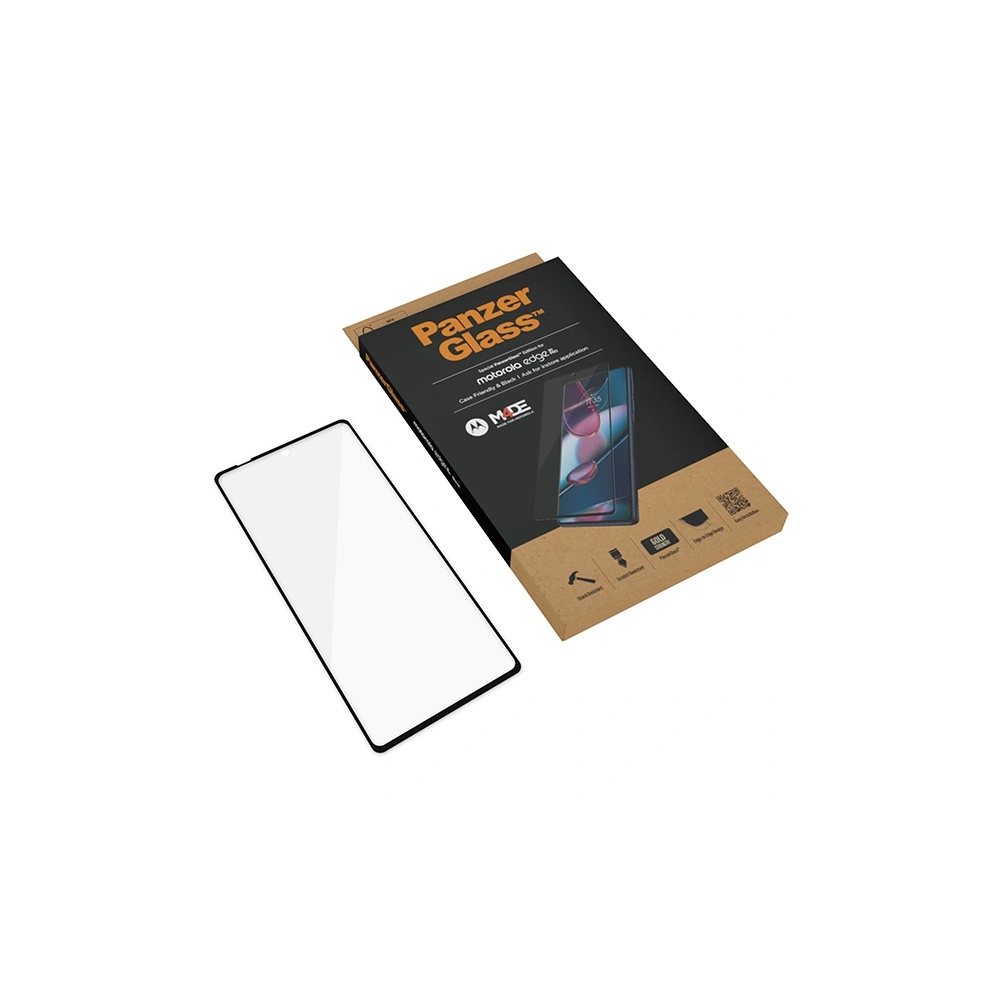 Hurtownia GSM - Sticlă temperată PanzerGlass Special Edition Motorola Edge 30 Pro negru/black 6559 - PZG315 - {ean13} - Hurt