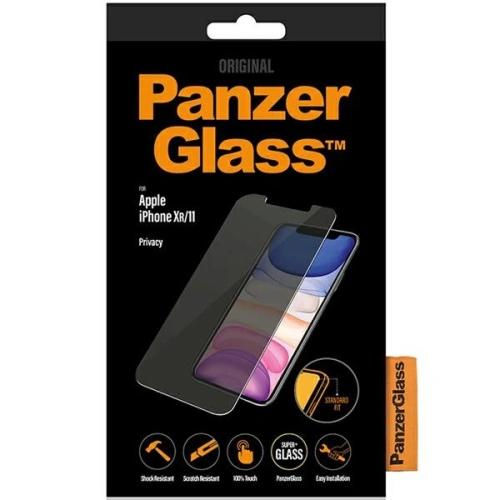 Szkło hartowane PanzerGlass Standard Fit Apple iPhone 11/XR Privacy Screen