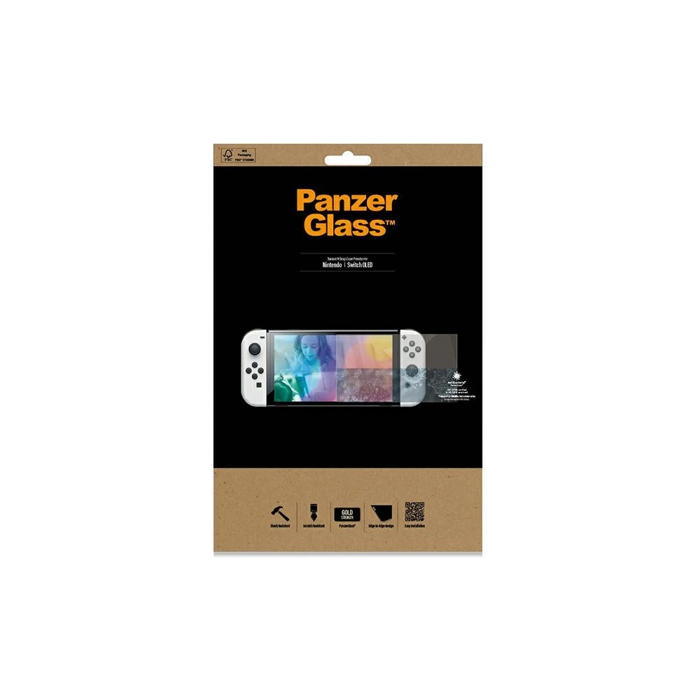 Hurtownia GSM - Sticlă securizată PanzerGlass Standard Nintendo Switch OLED Antibacteriană - PZG319 - {ean13} - Hurt