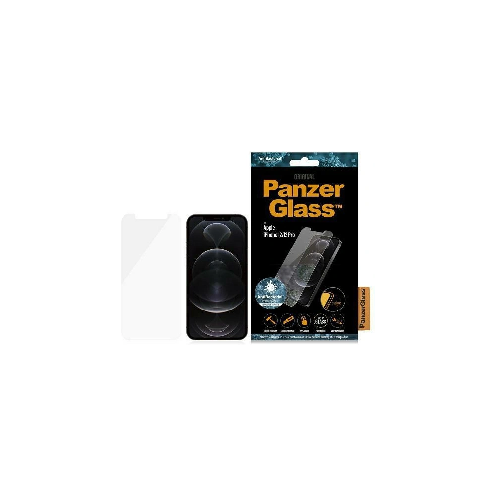 Wholesale PanzerGlass Standard Super+ Apple iPhone 12/12 Pro Antibacterial - PZG320 - {ean13} - Hurt
