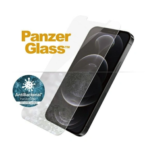 Szkło hartowane PanzerGlass Standard Super+ Apple iPhone 12/12 Pro Antibacterial