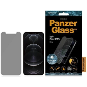 Hurtownia GSM - Tvrdé sklo PanzerGlass Standard Super+ Apple iPhone 12/12 Pro Privacy Antibacterial - PZG321 - {ean13} - Hurt