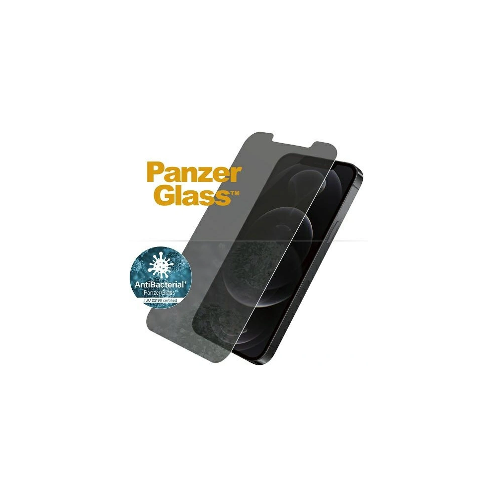 Hurtownia GSM - Tvrdé sklo PanzerGlass Standard Super+ Apple iPhone 12/12 Pro Privacy Antibacterial - PZG321 - {ean13} - Hurt
