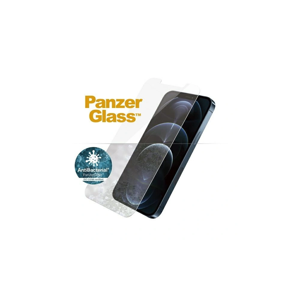 Hurtownia GSM - Sticlă securizată PanzerGlass Standard Super+ Apple iPhone 12 Pro Max Antibacteriană - PZG324 - {ean13} - Hurt