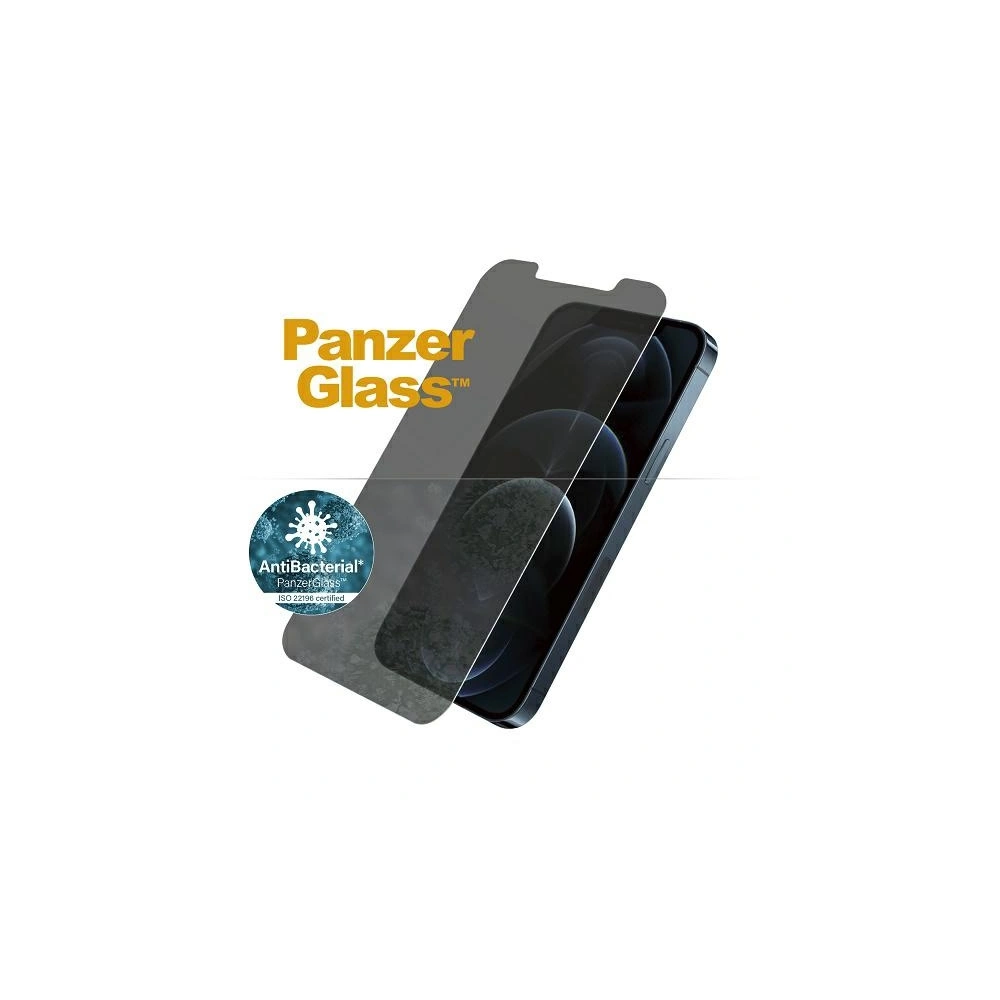 Hurtownia GSM - Gehärtetes Glas PanzerGlass Standard Super+ Apple iPhone 12 Pro Max Datenschutz Antibakteriell - PZG325 - {ean13} - Hurt
