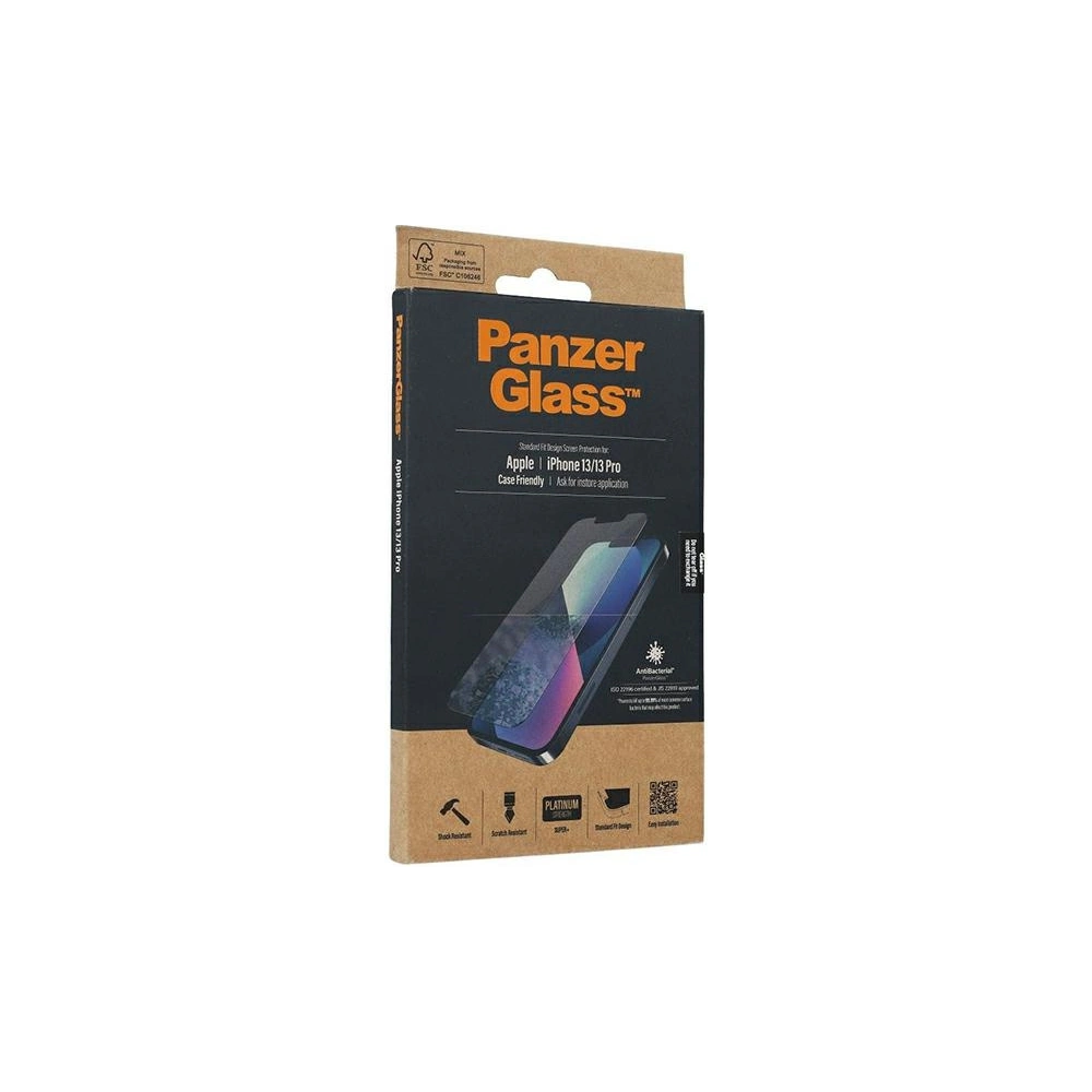 Hurtownia GSM - Sticlă securizată PanzerGlass Standard Super+ Apple iPhone 16e / 14 / 13 / 13 Pro Antibacterial PRO2742 - PZG326 - {ean13} - Hurt