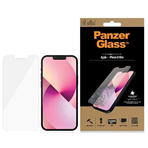 PanzerGlass Distributor - 5711724027413 - PZG327 - PanzerGlass Standard Super+ Apple iPhone 13 mini Antibacterial 2741 - B2B homescreen