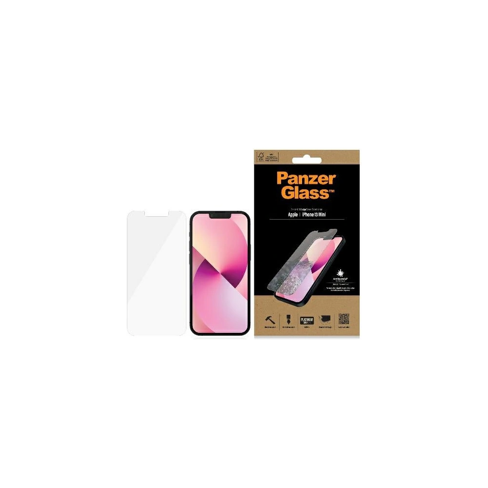 Hurtownia GSM - Szkło hartowane PanzerGlass Standard Super+ Apple iPhone 13 mini Antibacterial 2741 - PZG327 - {ean13} - Hurt