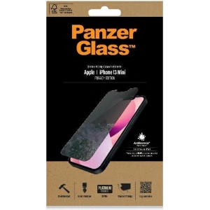 Szkło hartowane PanzerGlass Standard Super+ Apple iPhone 13 mini Privacy Antibacterial P2741 Szkło hartowane PanzerGlass Standard Super+ Apple iPhone 13 mini Privacy Antibacterial P2741
