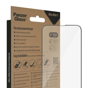 Szkło hartowane PanzerGlass Ultra-Wide Fit Apple iPhone 14/13/13 Pro Privacy Screen Protection Antibacterial Easy Aligner Included P2783